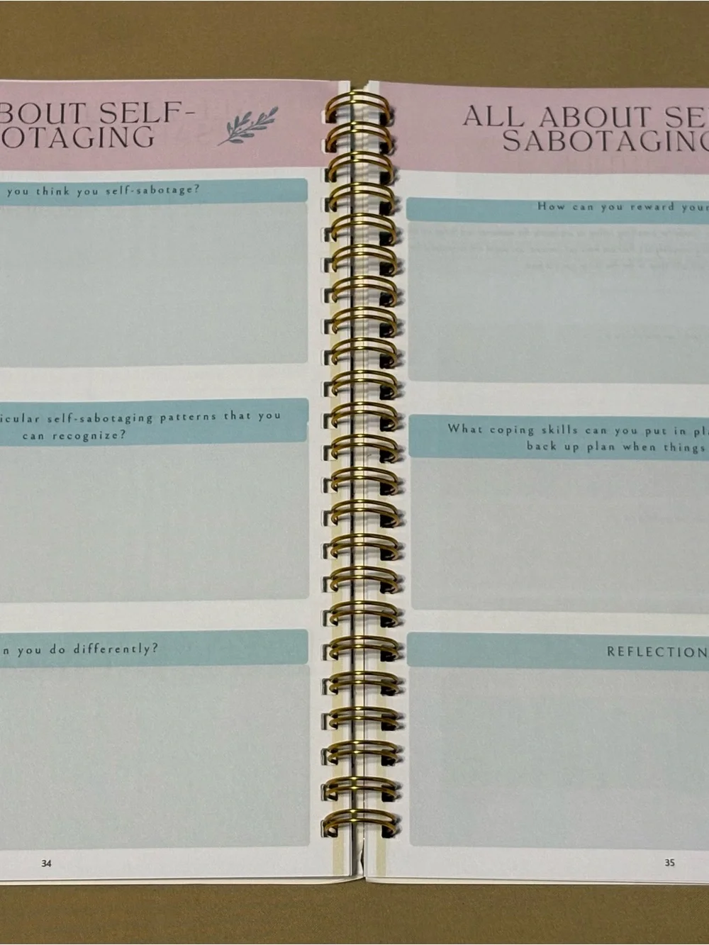Self-Sabotaging Cycle Workbook ‼️Free with 2 or More Item Bundle‼️